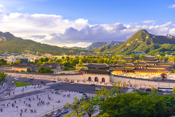 Gyeongbokgung Palace in Seoul/ South Korea