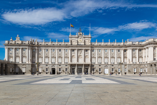 Royal Palace in Madrid