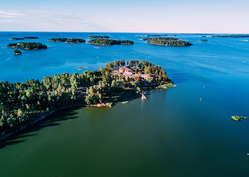 Stockholm aerial