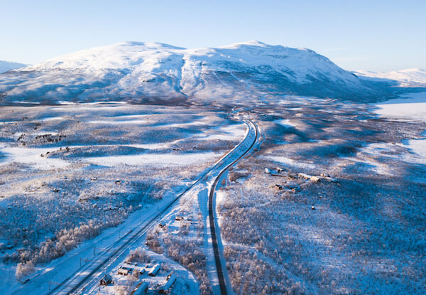 Lapland in Northern Sweden