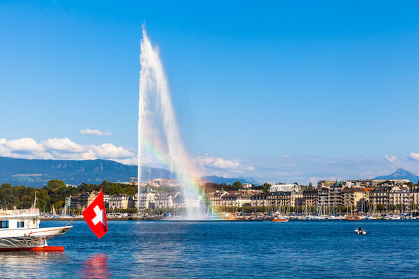 Geneva Water Jet - image by Peter Stein/shutterstock