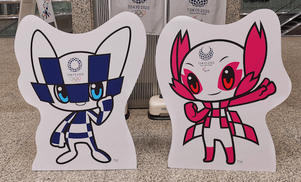 Tokyo Olympics 2020 mascots - image by Octavio Acosta Carlock/shutterstock.com;