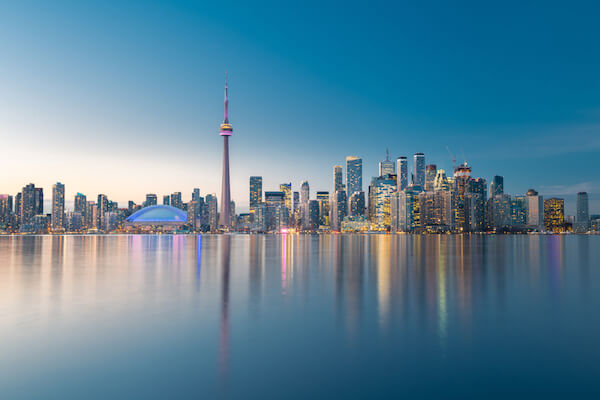 Skyline of Toronto