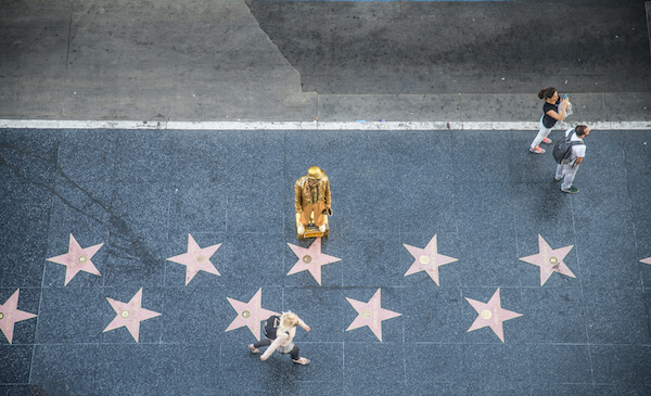 Hollywood Walk of Fame - image by Oneinchpunch/shutterstock.com