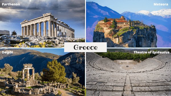 Monumentos de Grecia - Kidsworldtravels