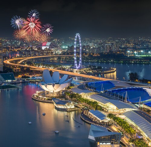 Singapore National Day Fireworks