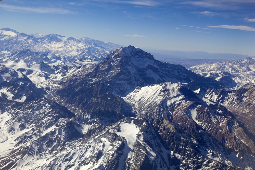 Aconcagua, the highest mountain in South America