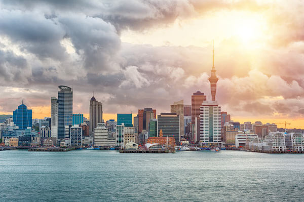 Auckland cityscape with Sky Tower