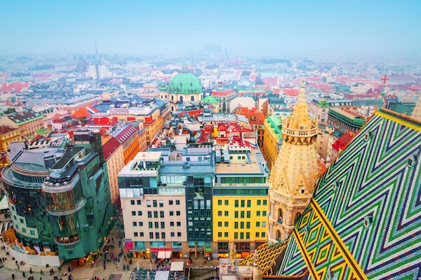 Stephansdom Wien - views from the rooftop