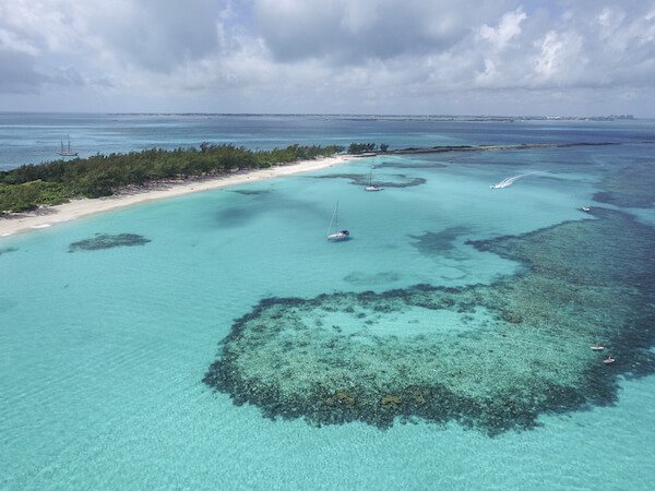 The Bahamas are coral islands - stunning reef