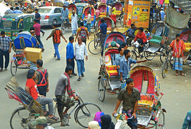 bangladesh rickshaws ssk ed wirestockcreators
