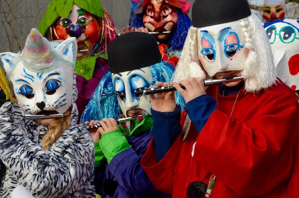 Basel Fasnacht - image by Lucarista/Shutterstock