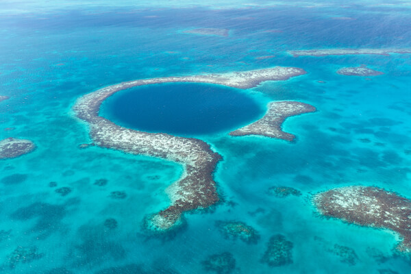 Blue Hole in Belize
