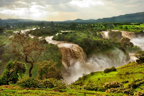 blue nile falls