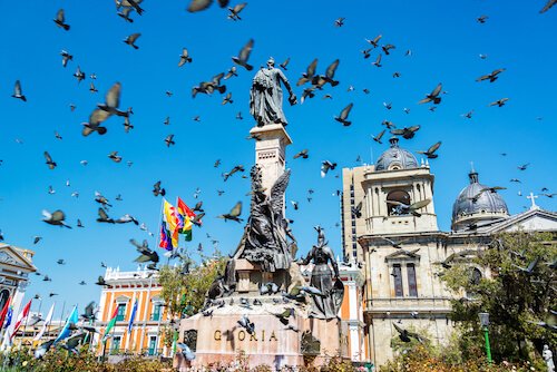Place Murillo in La Paz