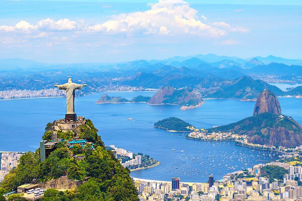 brazil rio aerial