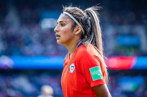 Javiera Toro della nazionale femminile cilena di calcio's national soccerteam