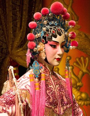 Chinese opera singer