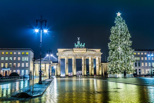 Christmas in Germany: Berlin Brandenburger Tor