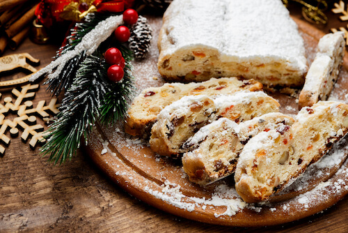 Christmas stollen