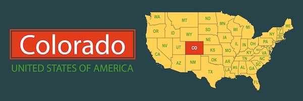 colorado US map