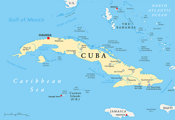 Cuba map