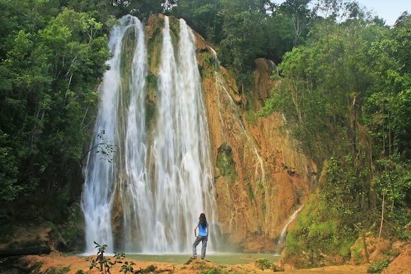 dominican republic el limon waterfall