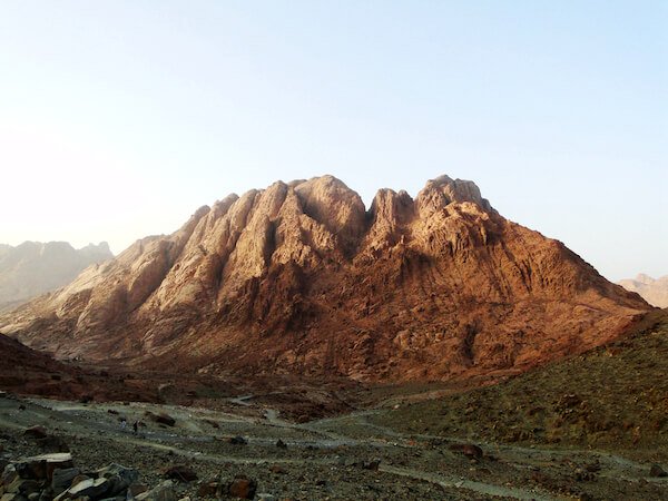 Monte Sinaí también llamado Jabal Musa en Egipto