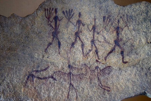 Bushmen paintings in Eswatini