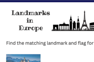 europe_worksheets_landmark flags 2