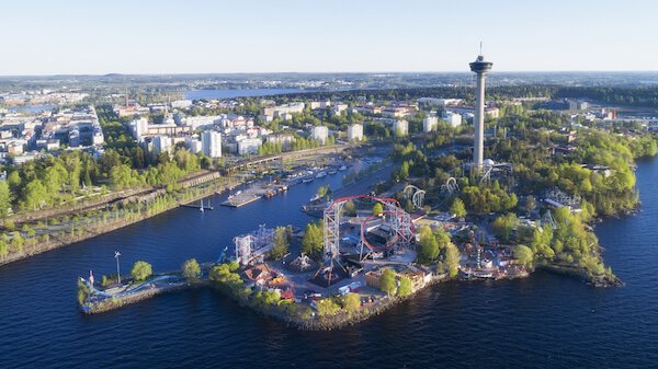 Tampere Finland aerial view