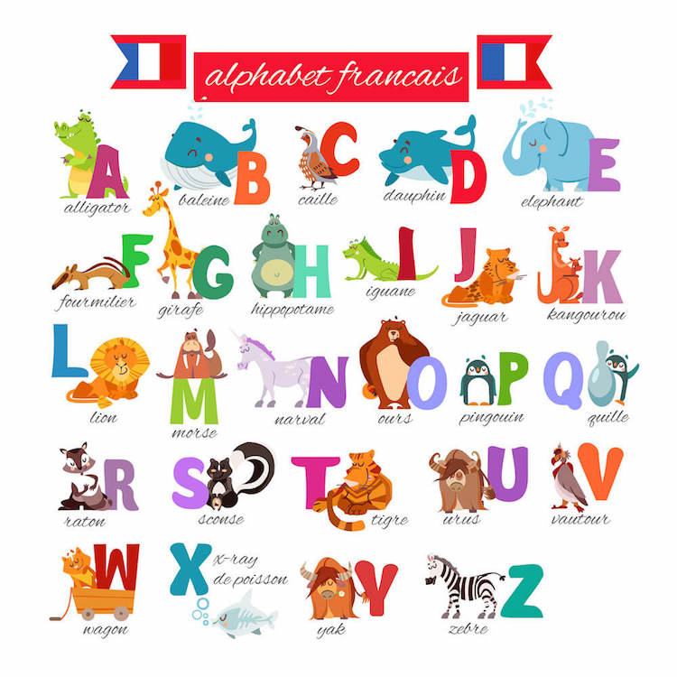 French Alphabet Chart Pdf