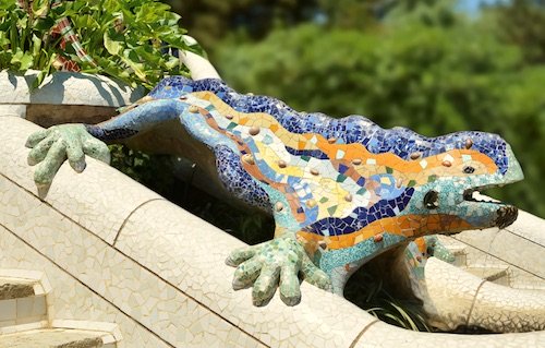 Gaudi lizard