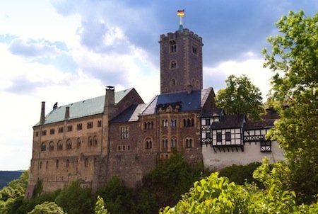 Wartburg Castle in Germany