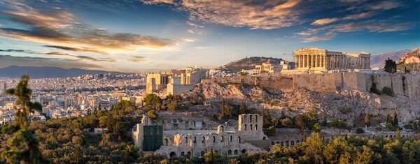 Views over Athens