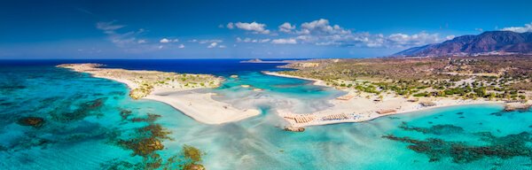 Playa de Elafonissi en Creta