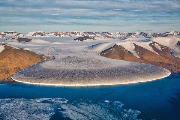 Glaciar na Gronelândia