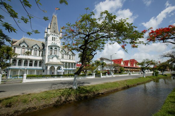 Guyana City Hall in Georgetown