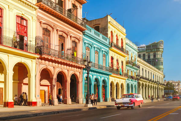 Old City Centre in Havana - image by Kamira/shutterstock