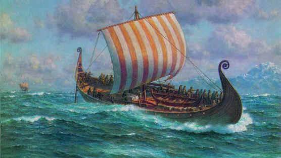 Iceland Facts Viking boat from Pamela E. Mack at www.clemson.edu