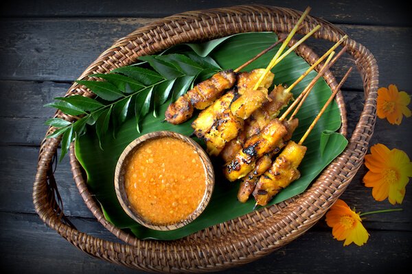 Sate Ayam indonesian food