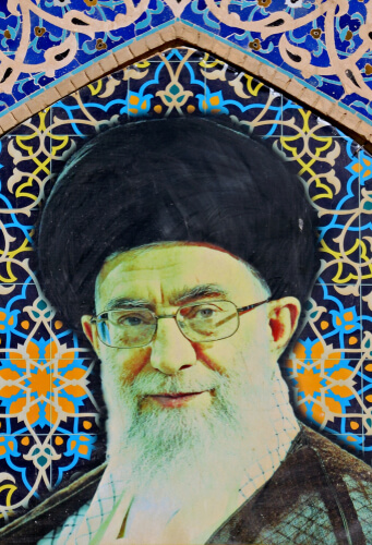 Iran Ayatollah Khamenei by Attila JANDI /shutterstock