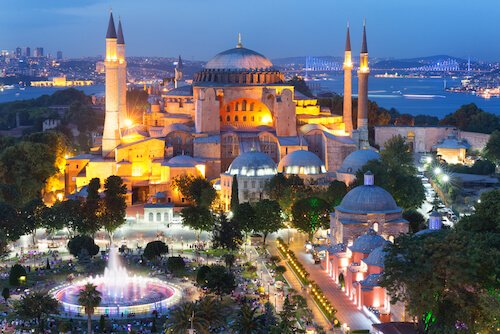Hagia Sofia in Istanbul/Turkey