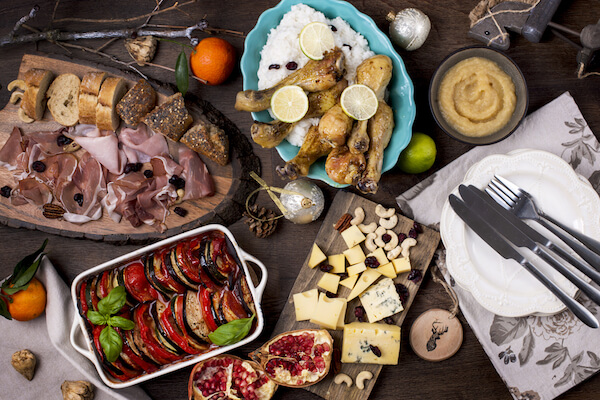 Italy Christmas food - antipasti