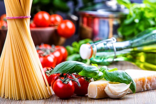 Italian food ingredients - Italy Facts for Kids