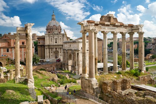 Roman forum: foro romano
