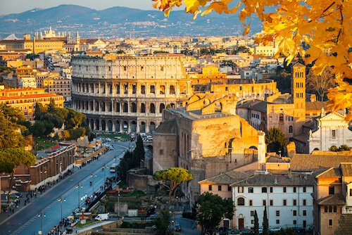 Colosseo in Rome Italy