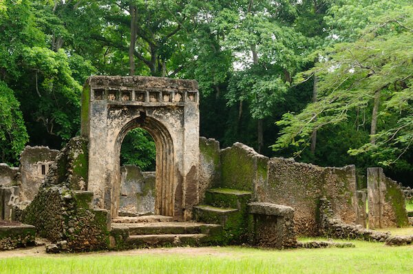 Gede Ruins in Kenya