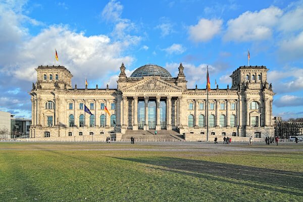 Reichstag - Parliament Building in Berlin