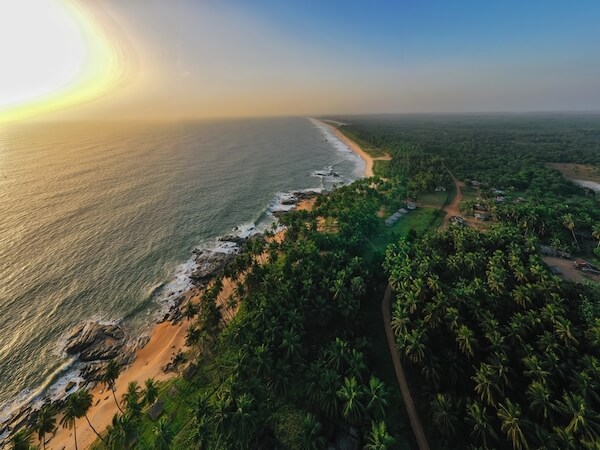 liberia coastline